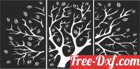 download Tree panels wall decor art decor free ready for cut