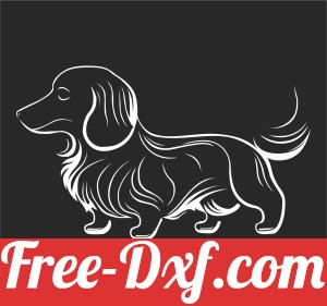 Dachshund Silhouette dog