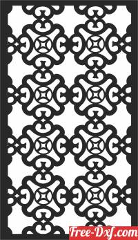 download wall   DECORATIVE screen Pattern  screen WALL free ready for cut