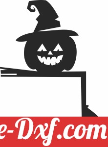 pumpkin halloween corner stake clipart