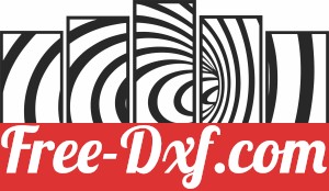 Swirl panel canva wall decor