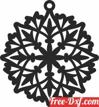 download ornament christmas tree decoration free ready for cut