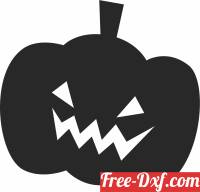 download Halloween  Pumpkin art free ready for cut