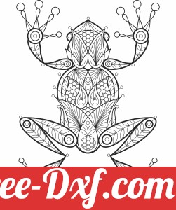 decorative frog