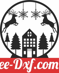 christmas globe cliparts
