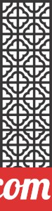 wall screen panel decorative pattern