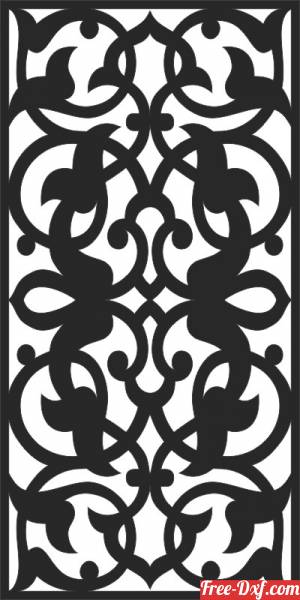 download decorative panels for doors wall screen pattern free ready for cut