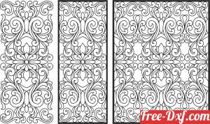 download SCREEN wall pattern  Door   Decorative free ready for cut