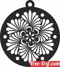 download Christmas  ornaments decor tree free ready for cut