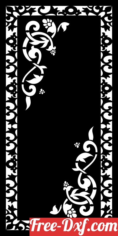 Download decorative panels for doors wall screen pattern UNdAE Hi