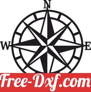 nautical compass North Arrow