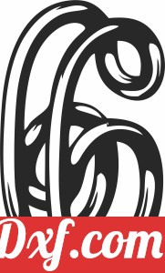 6 split monogram numbers