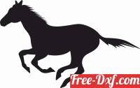 download Horse Runing clipart free ready for cut