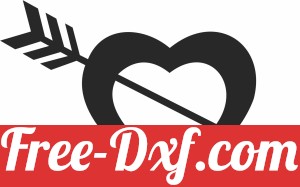 heart arrow love sign