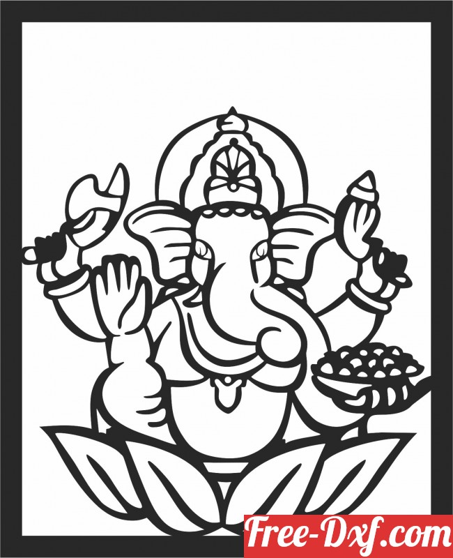 Download Hindu Elephant clipart UrAFq High quality free Dxf files