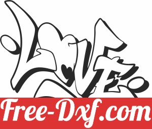 Love in graffiti style