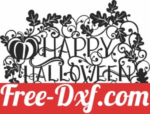 Happy halloween clipart decor