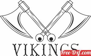 download Viking Axes cliparts free ready for cut