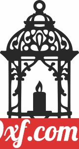 Lantern Silhouette wall decor