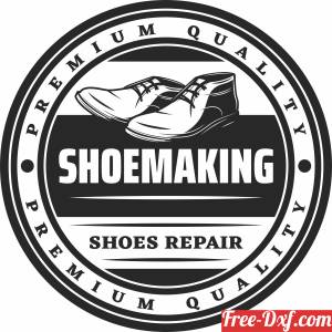 download shoe making quality logo sign free ready for cut