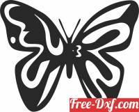 download butterfly wall decor free ready for cut
