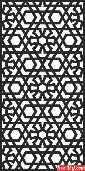 download Door   PATTERN  screen   WALL   decorative  Wall  SCREEN free ready for cut