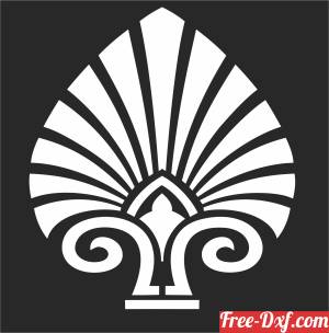 download Ornament decorative art free ready for cut