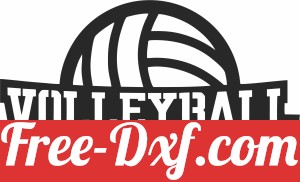 Volleyball wall sign