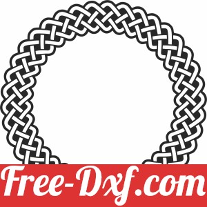 knot pattern circle cliparts