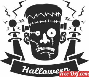 download Frankenstein halloween clipart free ready for cut