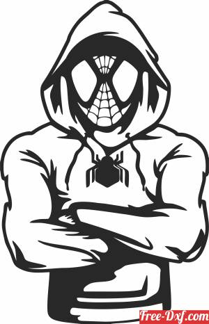 download spiderman miles morales clipart free ready for cut