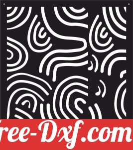 decorative panel screen pattern clipart