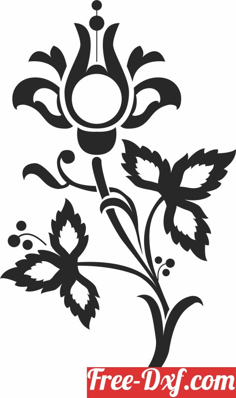 Download flower decorative art svg VndNx High quality free