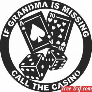download if grandma is missing call the casino free ready for cut