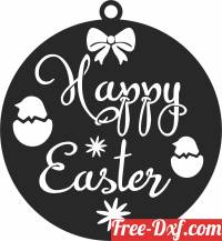 download happy Easter egg flowers ornament free ready for cut
