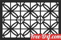 download pattern  wall SCREEN free ready for cut