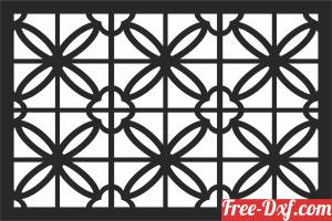 download pattern  wall SCREEN free ready for cut