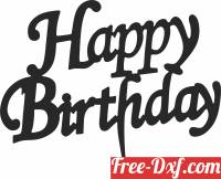 download Happy birthdas cake stake free ready for cut
