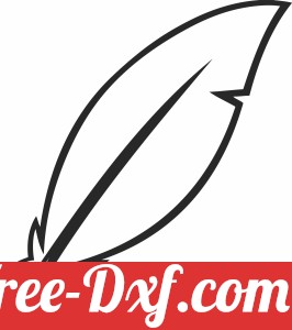 feather pen silhouette