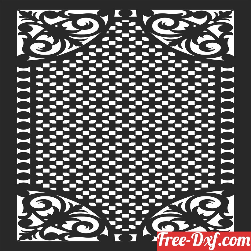 Download door Screen PATTERN screen Wall screen door W67hl H