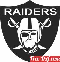 download Raiders LOGO NFL free ready for cut