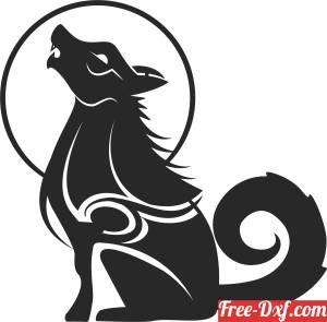 download wolf wall decor free ready for cut