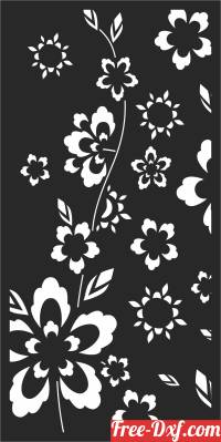 download Wall Pattern Door free ready for cut