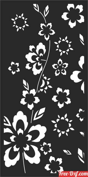 download Wall Pattern Door free ready for cut