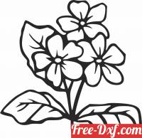 download Floral flowers home decor free ready for cut