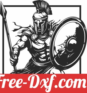 Spartan wall clipart