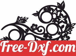 floral Pictures Frame Holder memories for family member