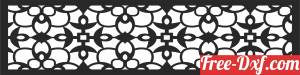 download DECORATIVE  PATTERN   WALL  Screen free ready for cut