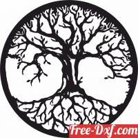 download tree of life wall spiritual art free ready for cut