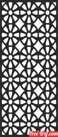 download PATTERN  wall screen free ready for cut